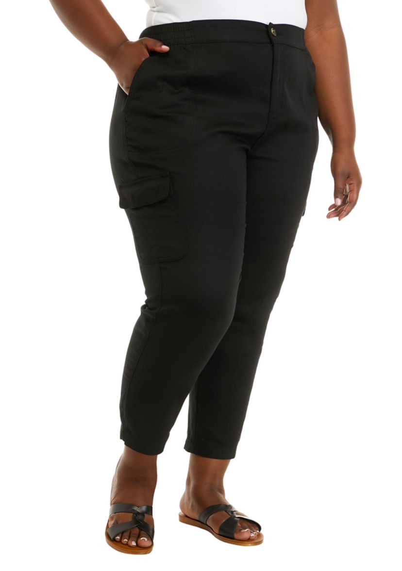Plus Size Relaxed Cargo Pants