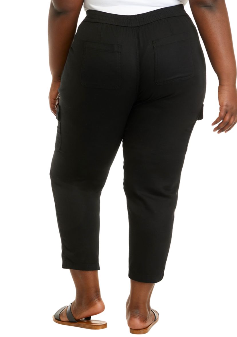 Plus Size Relaxed Cargo Pants