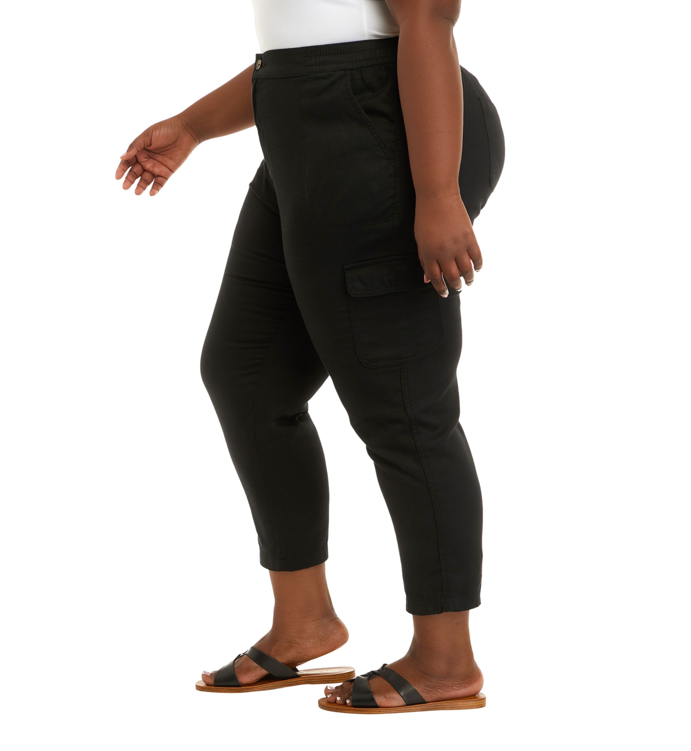 Plus Size Relaxed Cargo Pants
