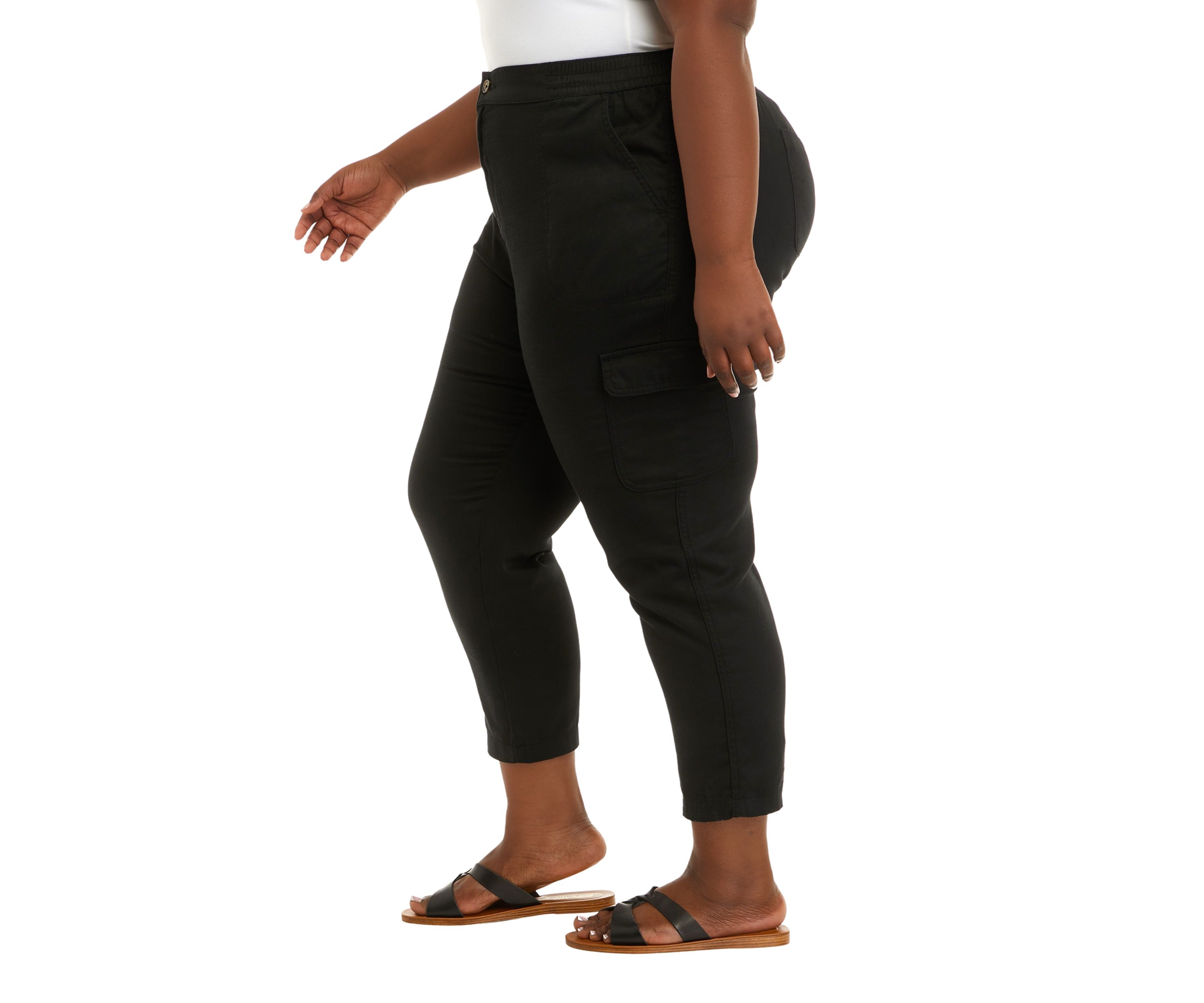 Plus Size Relaxed Cargo Pants