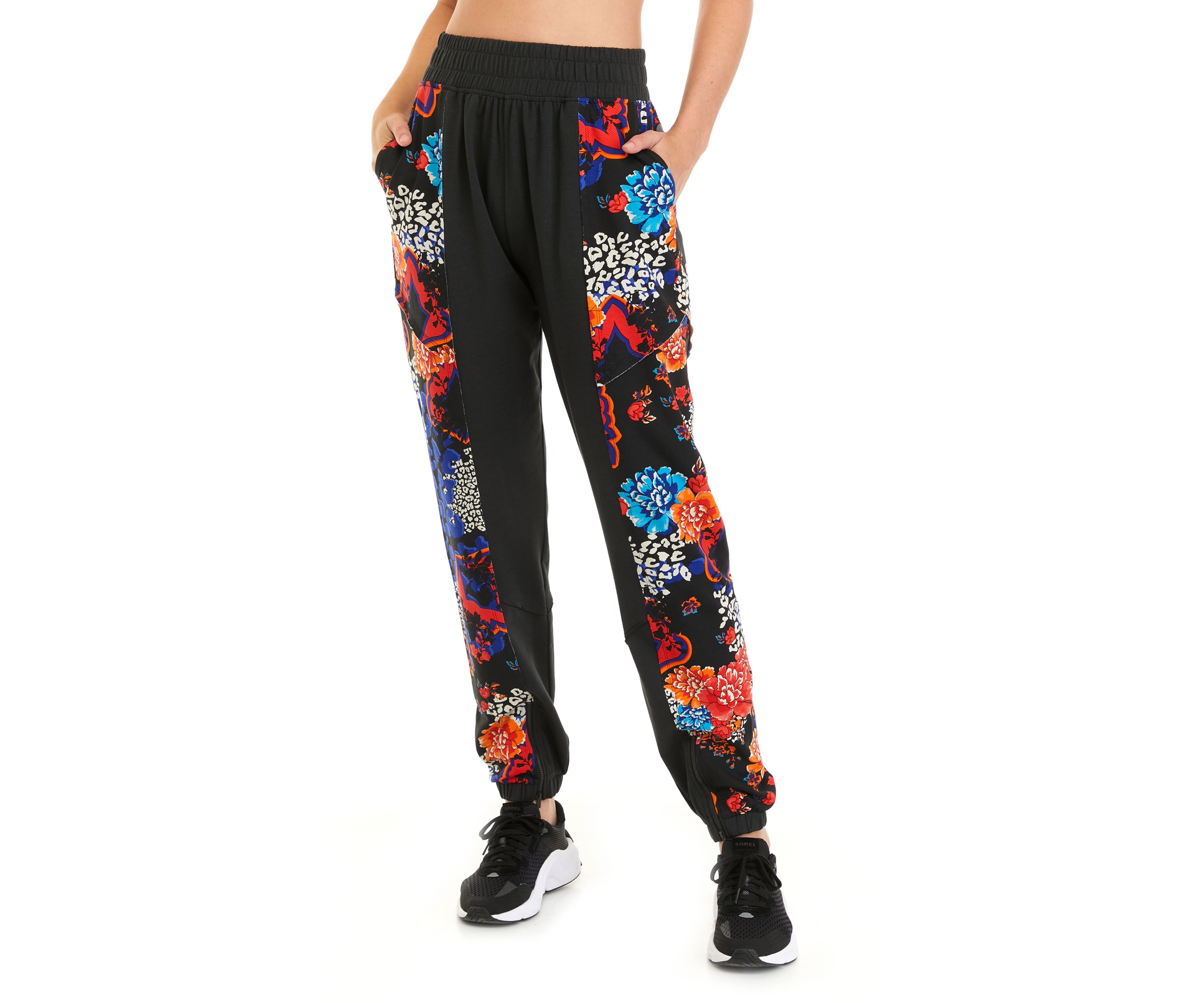 Womens Baggy Zip Joggers