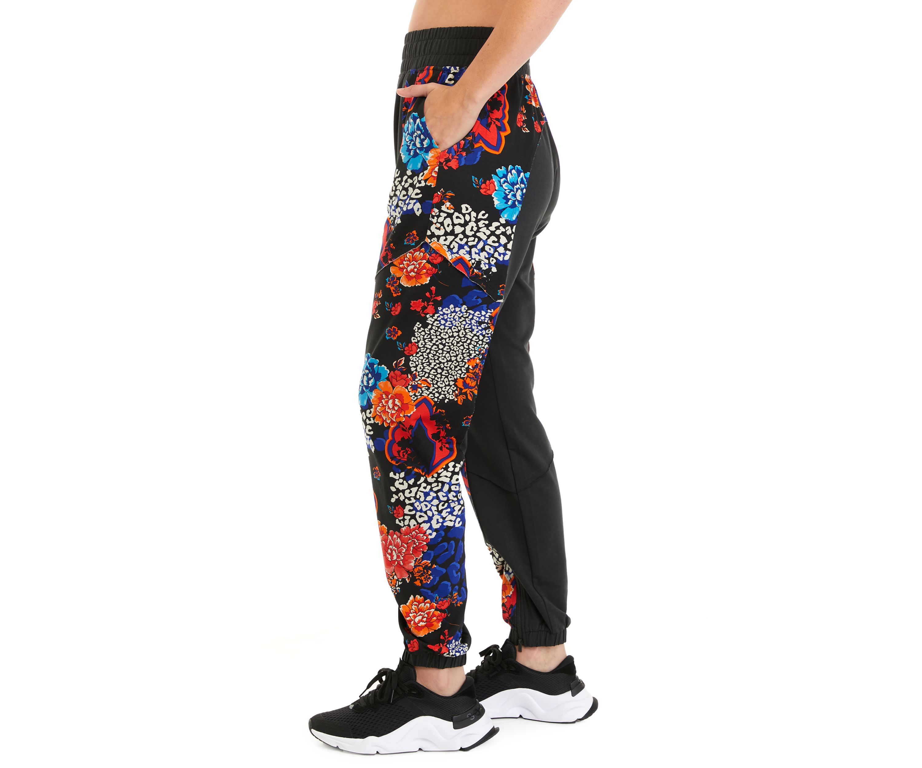 Womens Baggy Zip Joggers