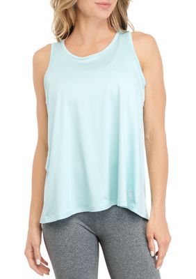 ZELOS Sleeveless Open Back Tank