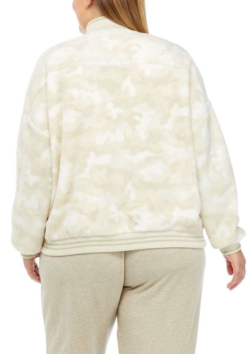Plus SIze Quarter Zip Pullover