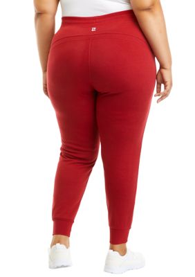 Women's Leggings Imitation Jeans Floral Print Stretch High Waist Plus Size  Leggings Ladies Sports Trousers (Color : Red, Size : XXXXX-Large)