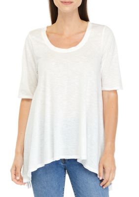 Wonderly Women's Elbow Sleeve Top, Small