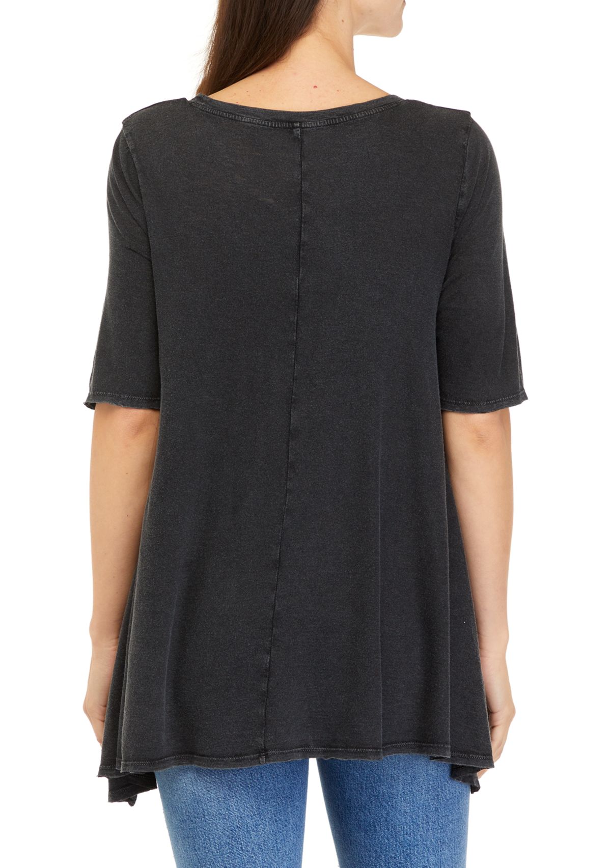 Womens Elbow Sleeve Top