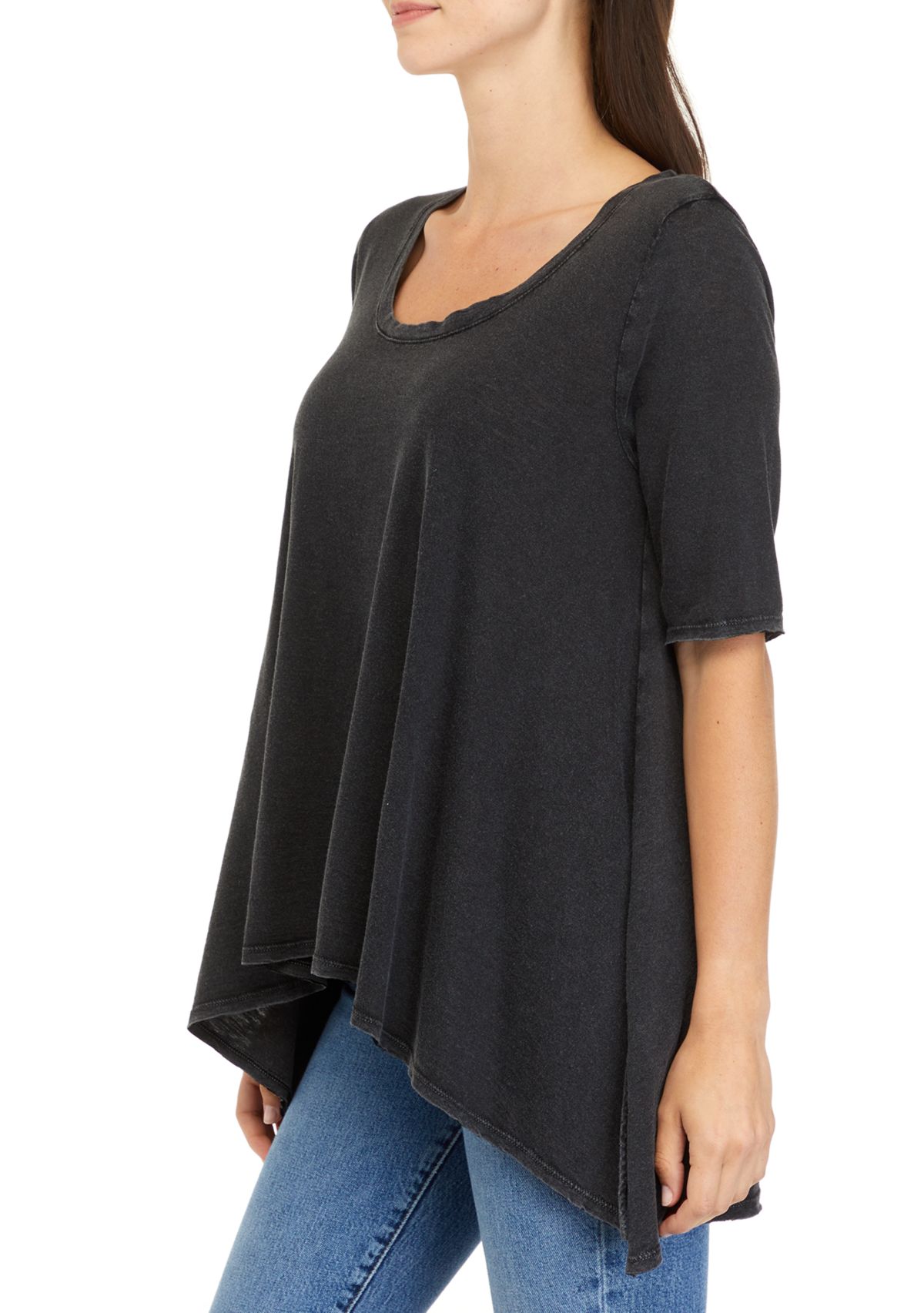 Womens Elbow Sleeve Top
