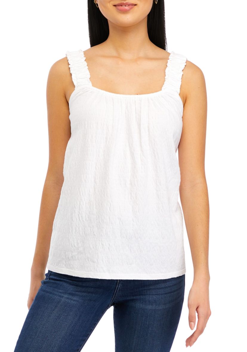 Womens Sleeveless Swing Tank Top