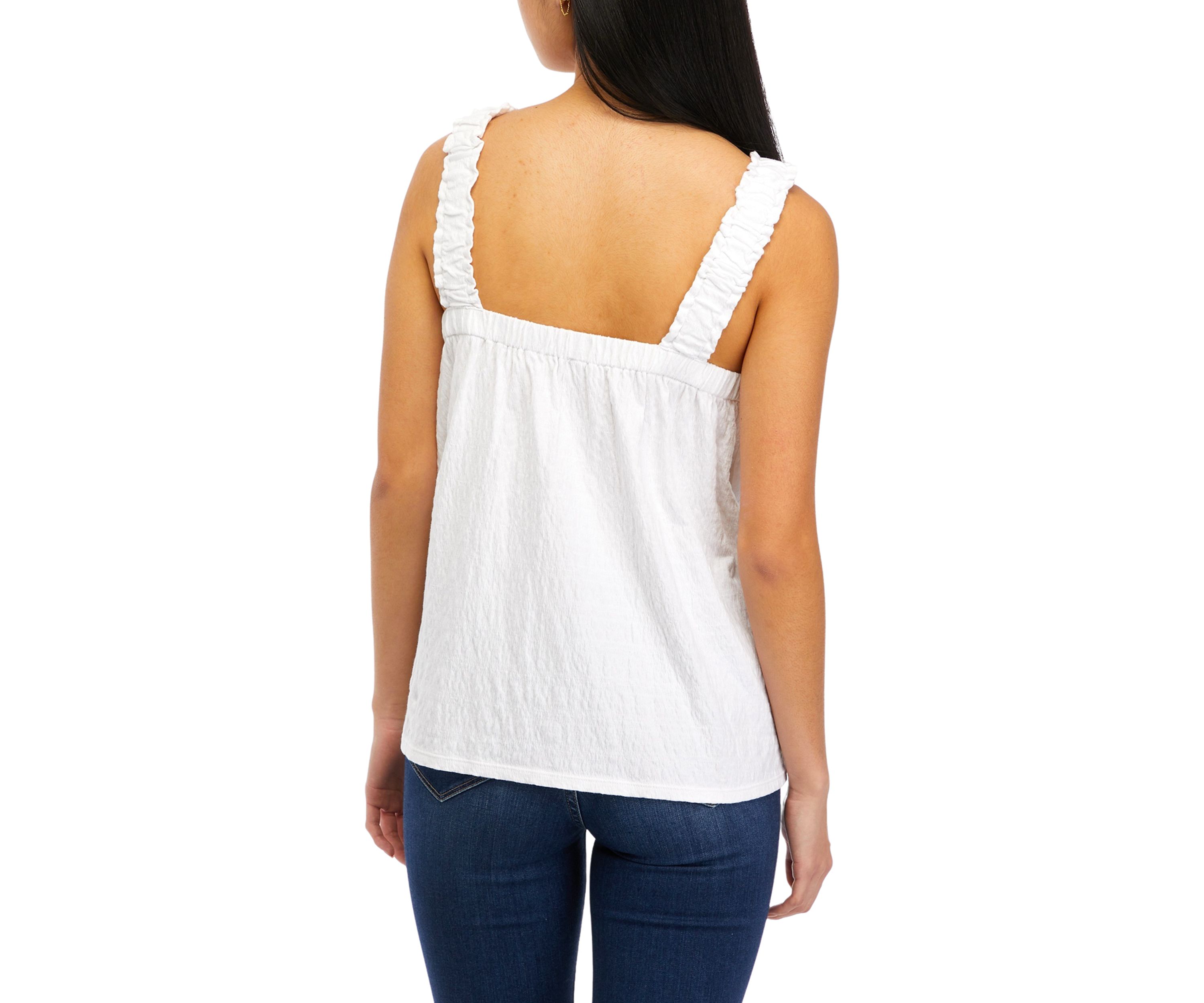 Womens Sleeveless Swing Tank Top