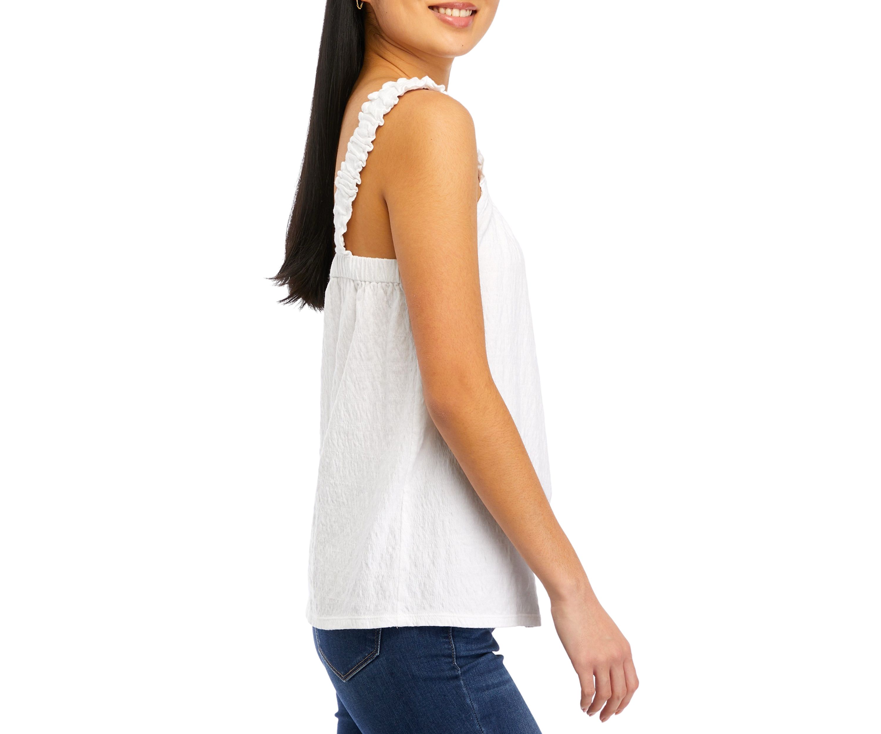Womens Sleeveless Swing Tank Top