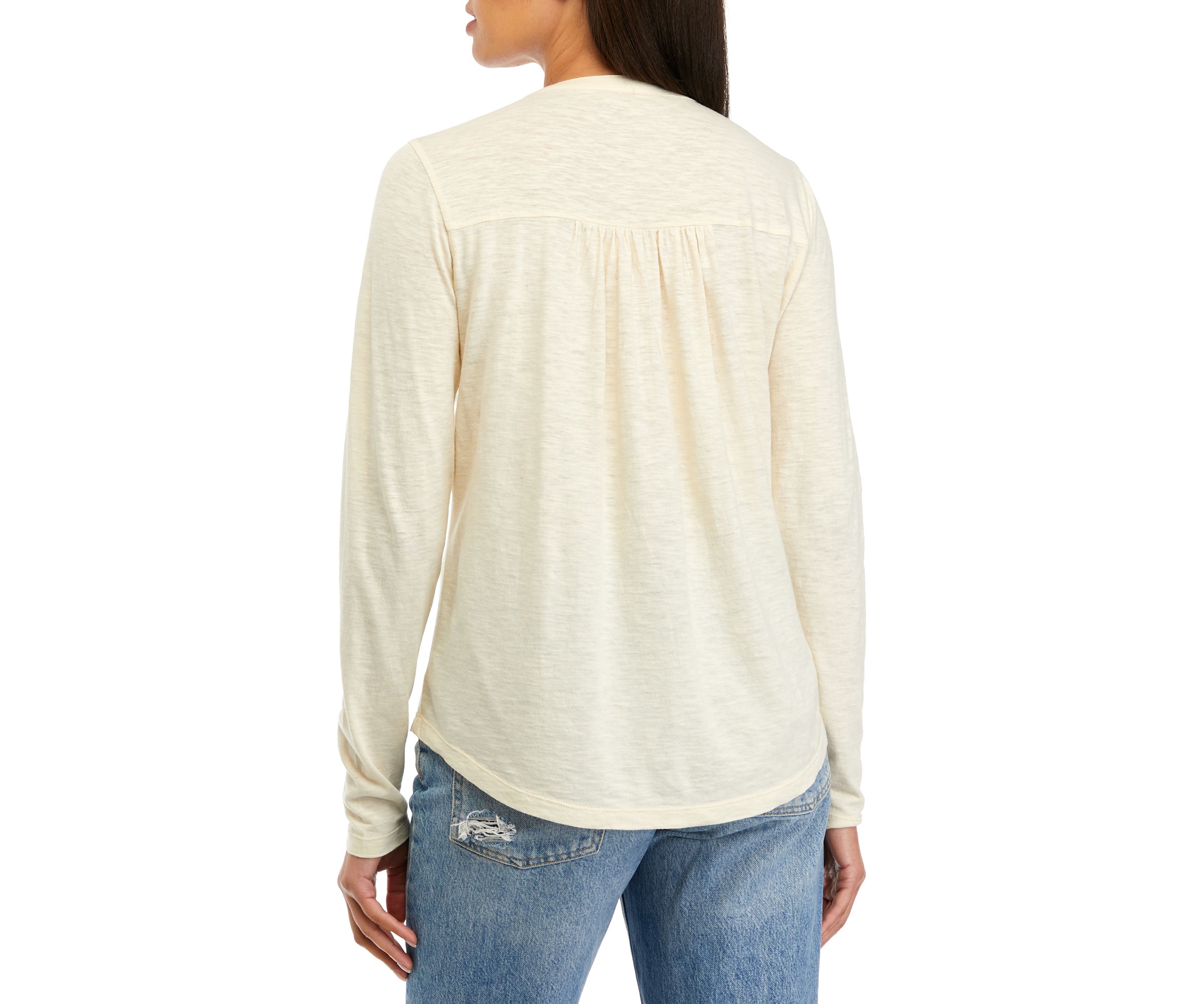 Womens Pintuck Top