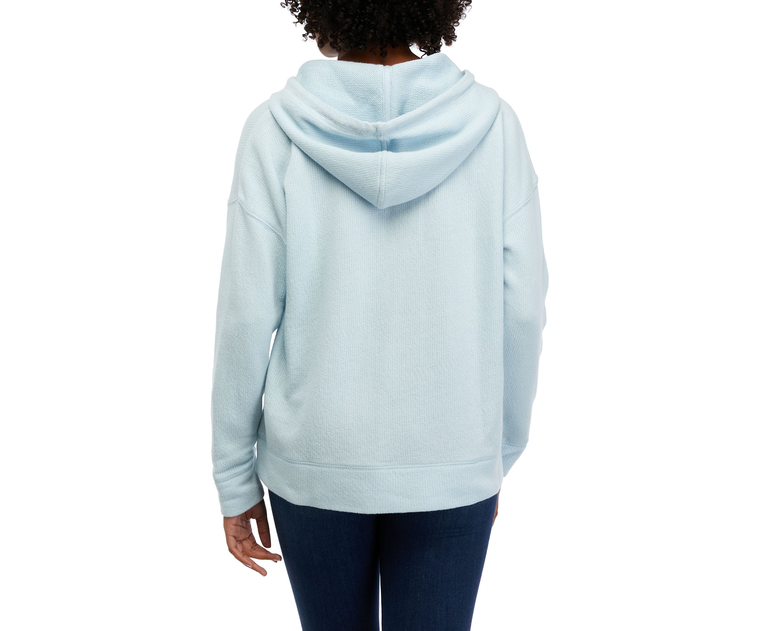 Womens Embroidered Hoodie