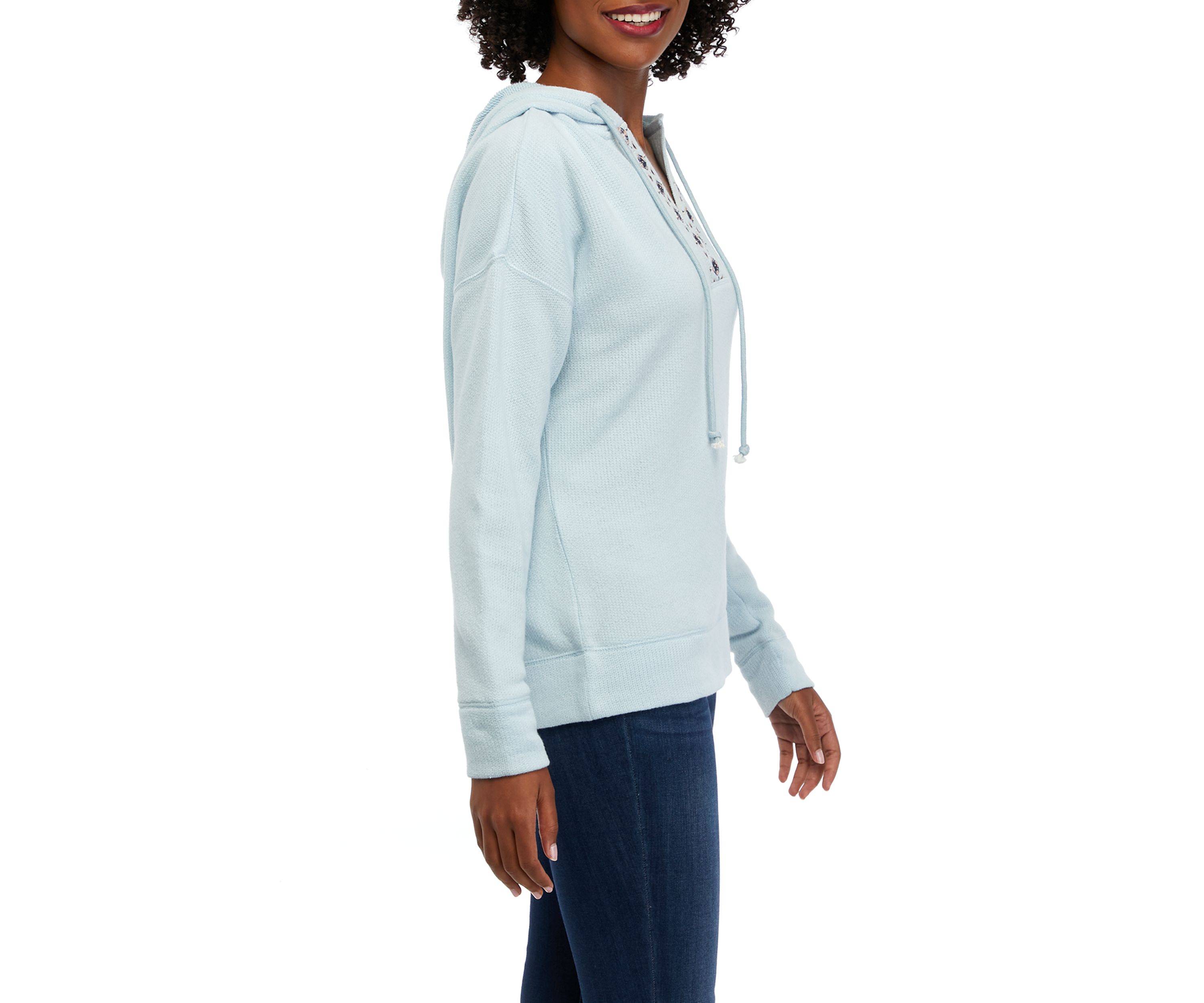 Womens Embroidered Hoodie
