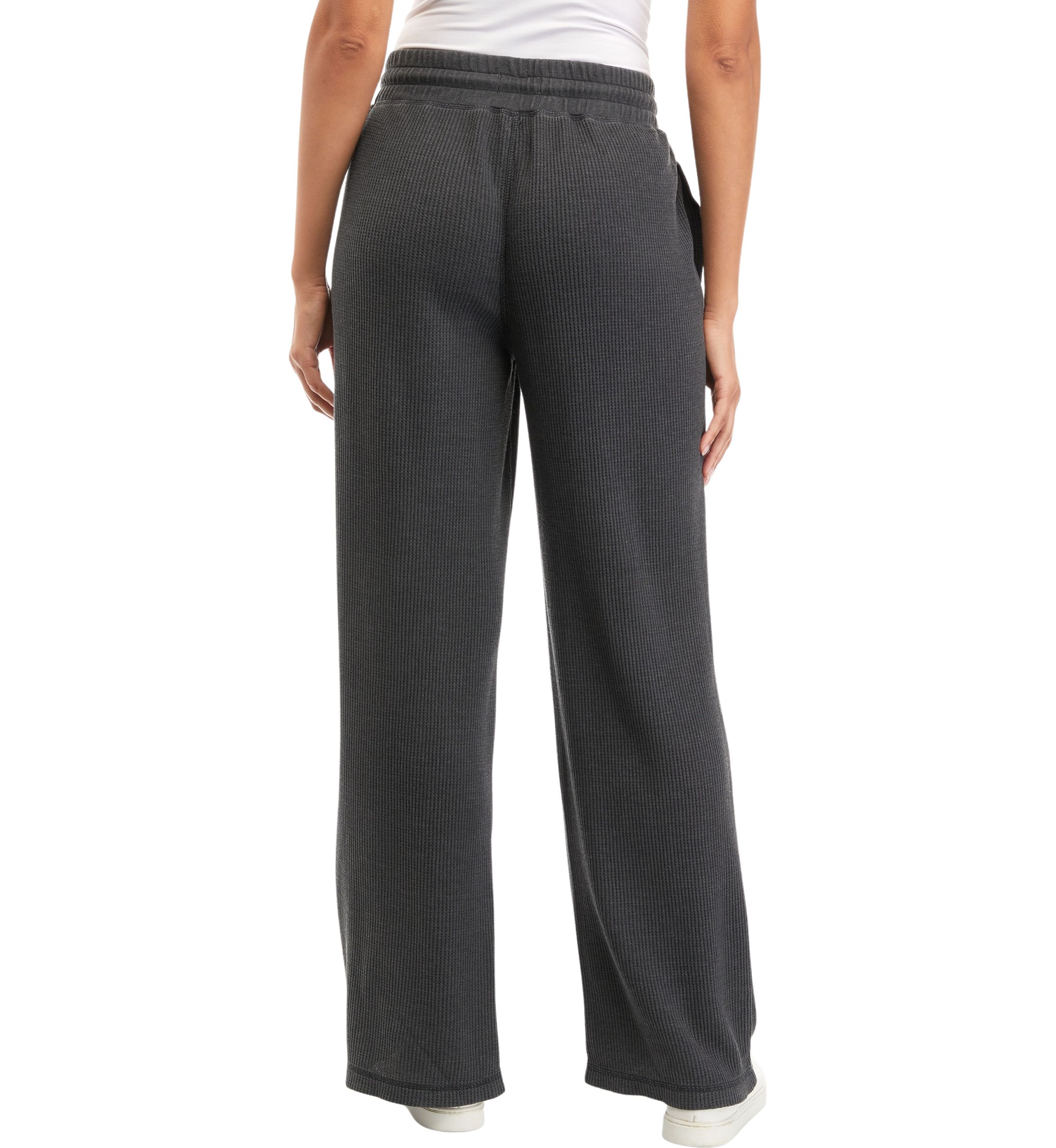 Womens Knit Wide Leg Pants