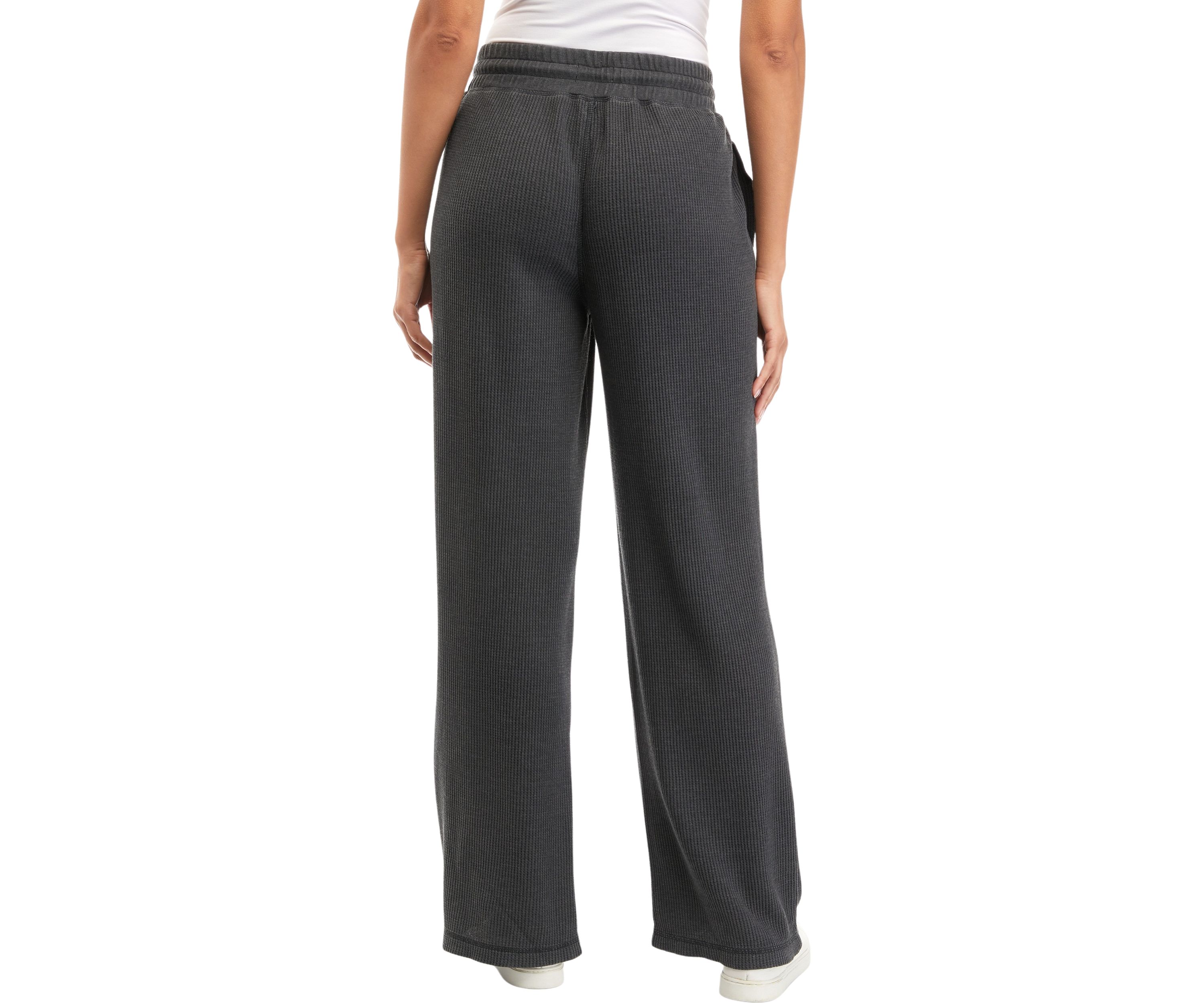 Womens Knit Wide Leg Pants