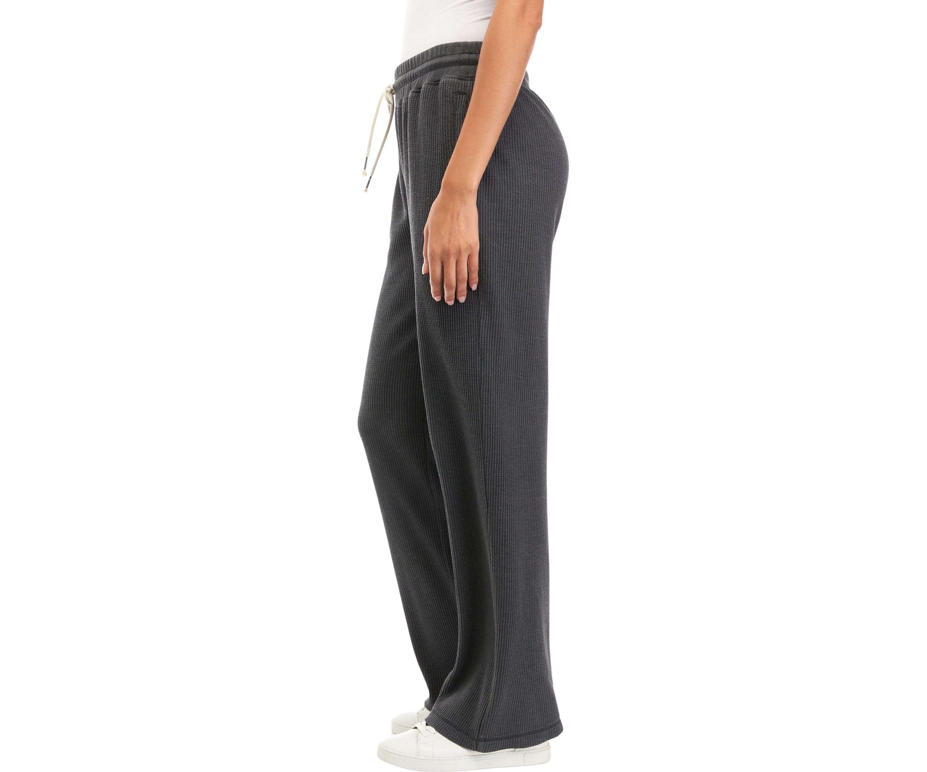 Womens Knit Wide Leg Pants