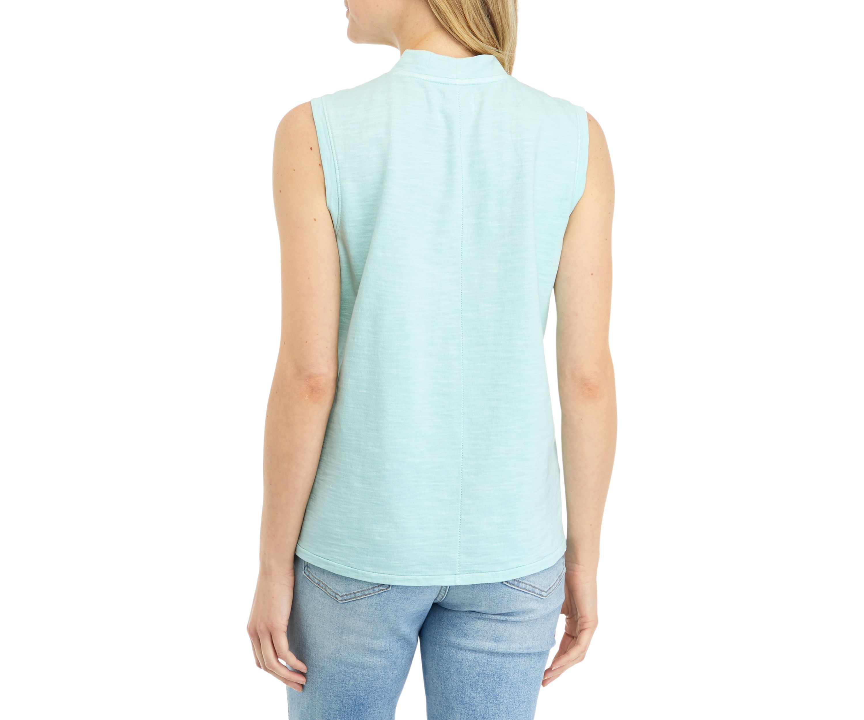 Womens Lace Up Tank Top
