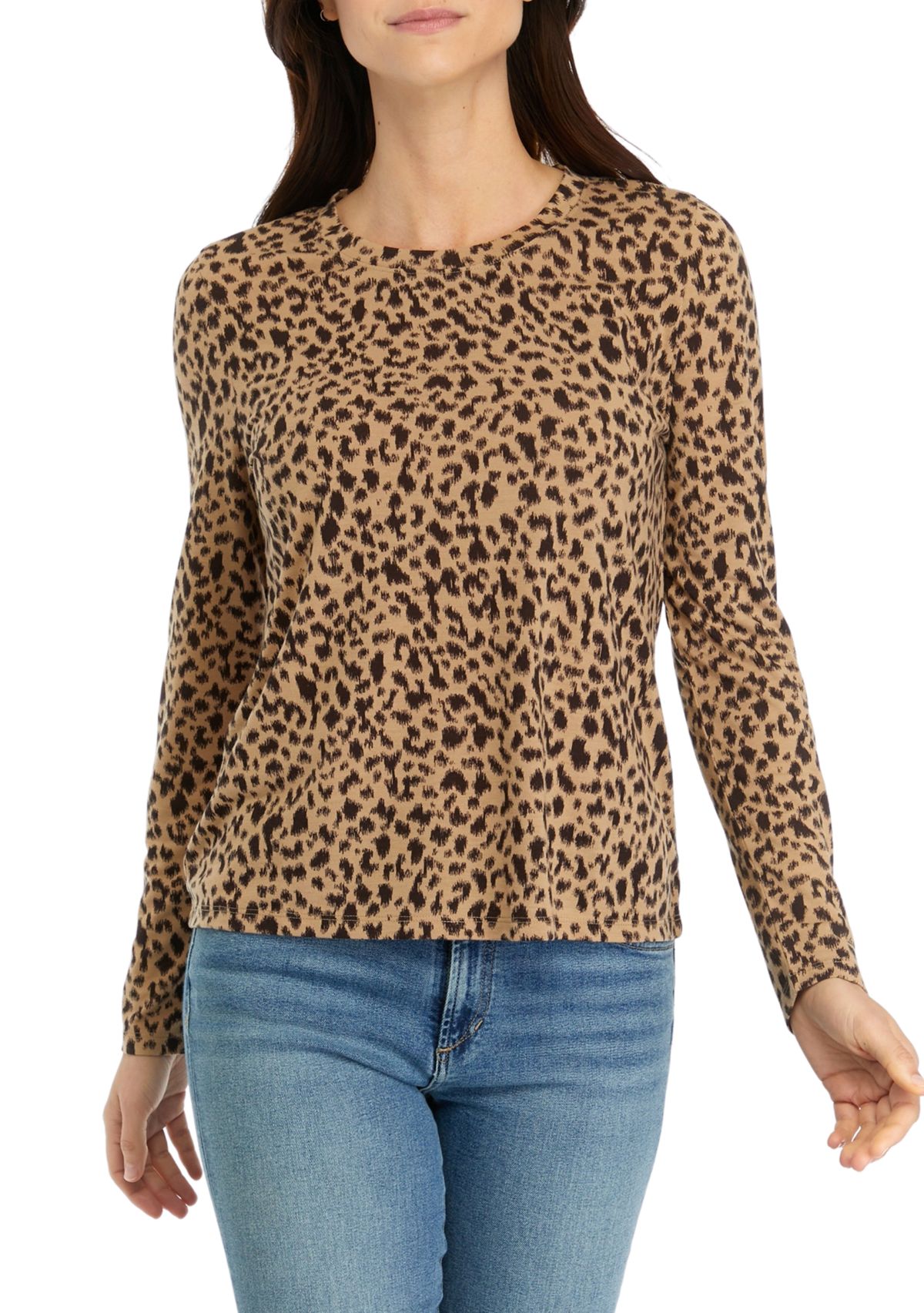 Womens Printed Long Sleeve T-Shirt