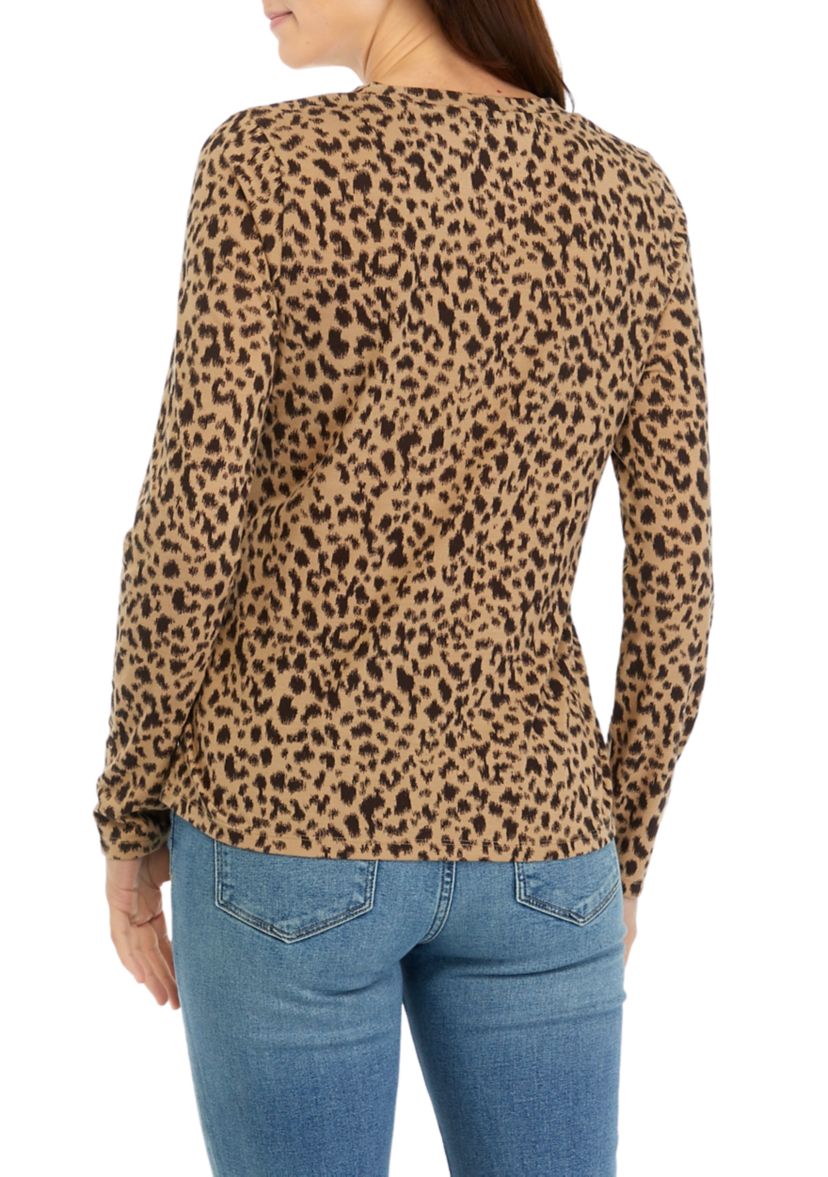 Womens Printed Long Sleeve T-Shirt