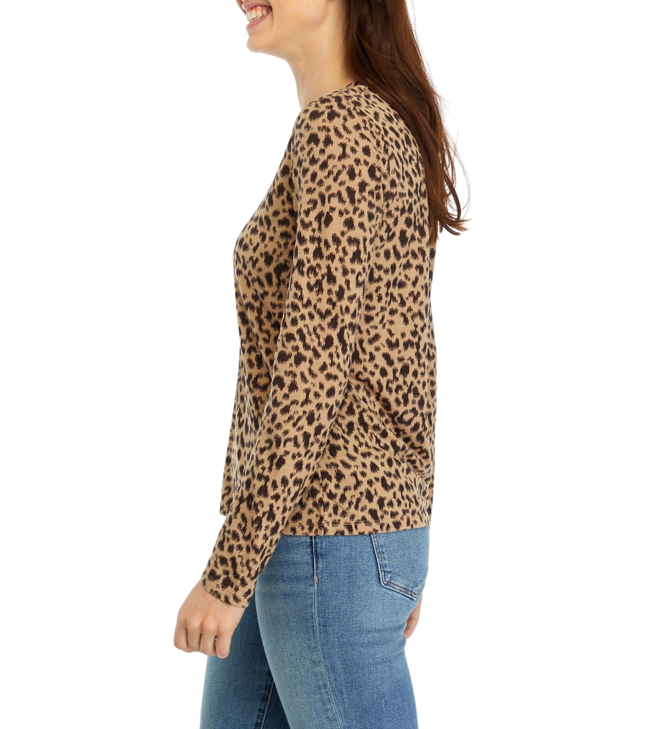 Womens Printed Long Sleeve T-Shirt