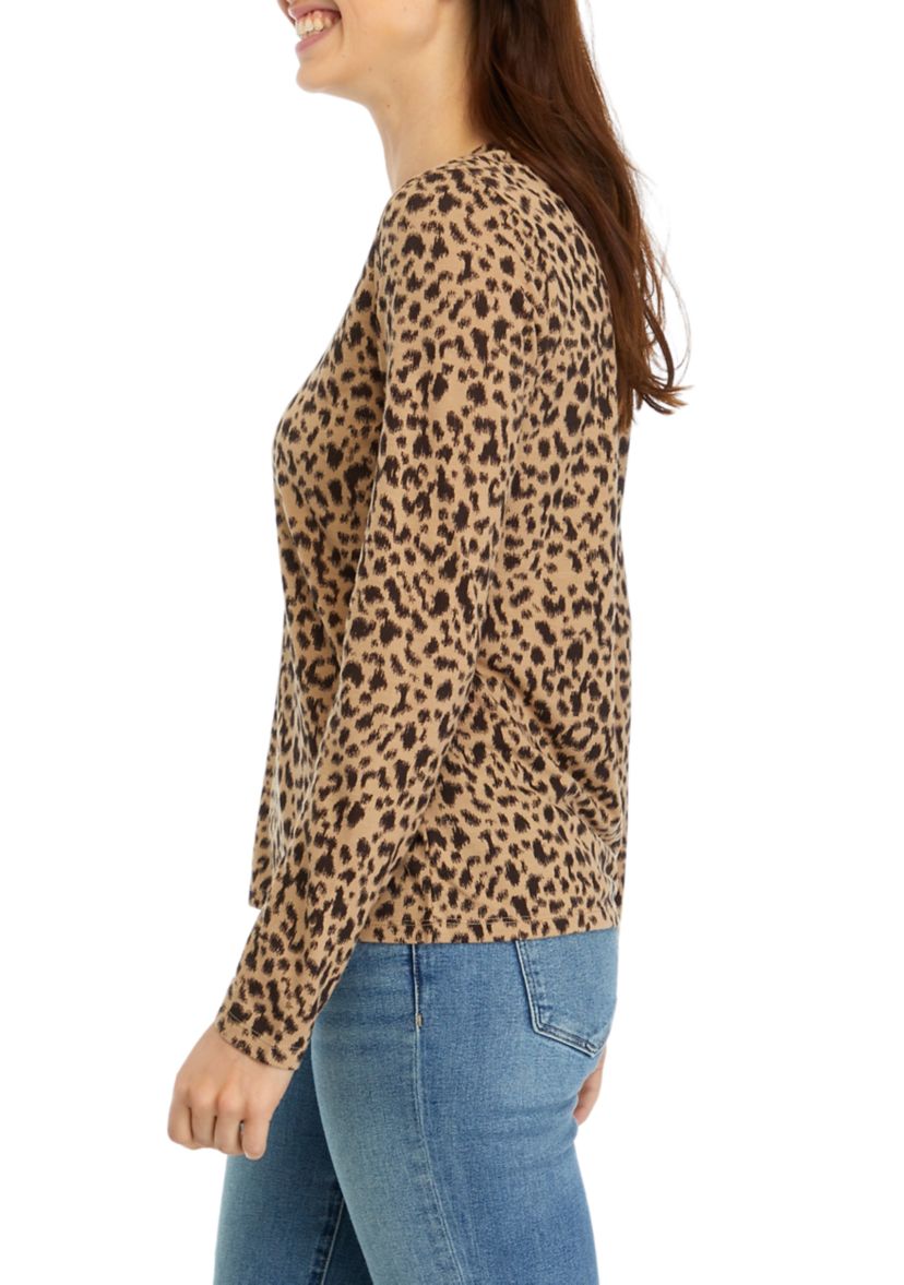 Womens Printed Long Sleeve T-Shirt