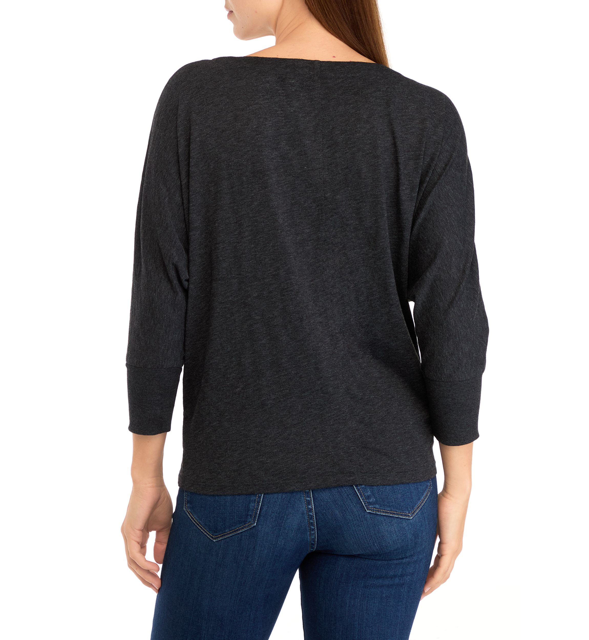 Womens 3/4 Kimono Sleeve T-Shirt 