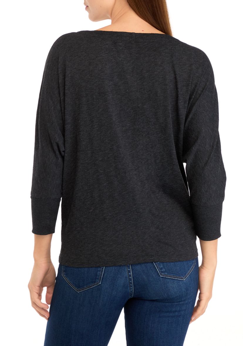 Womens 3/4 Kimono Sleeve T-Shirt 