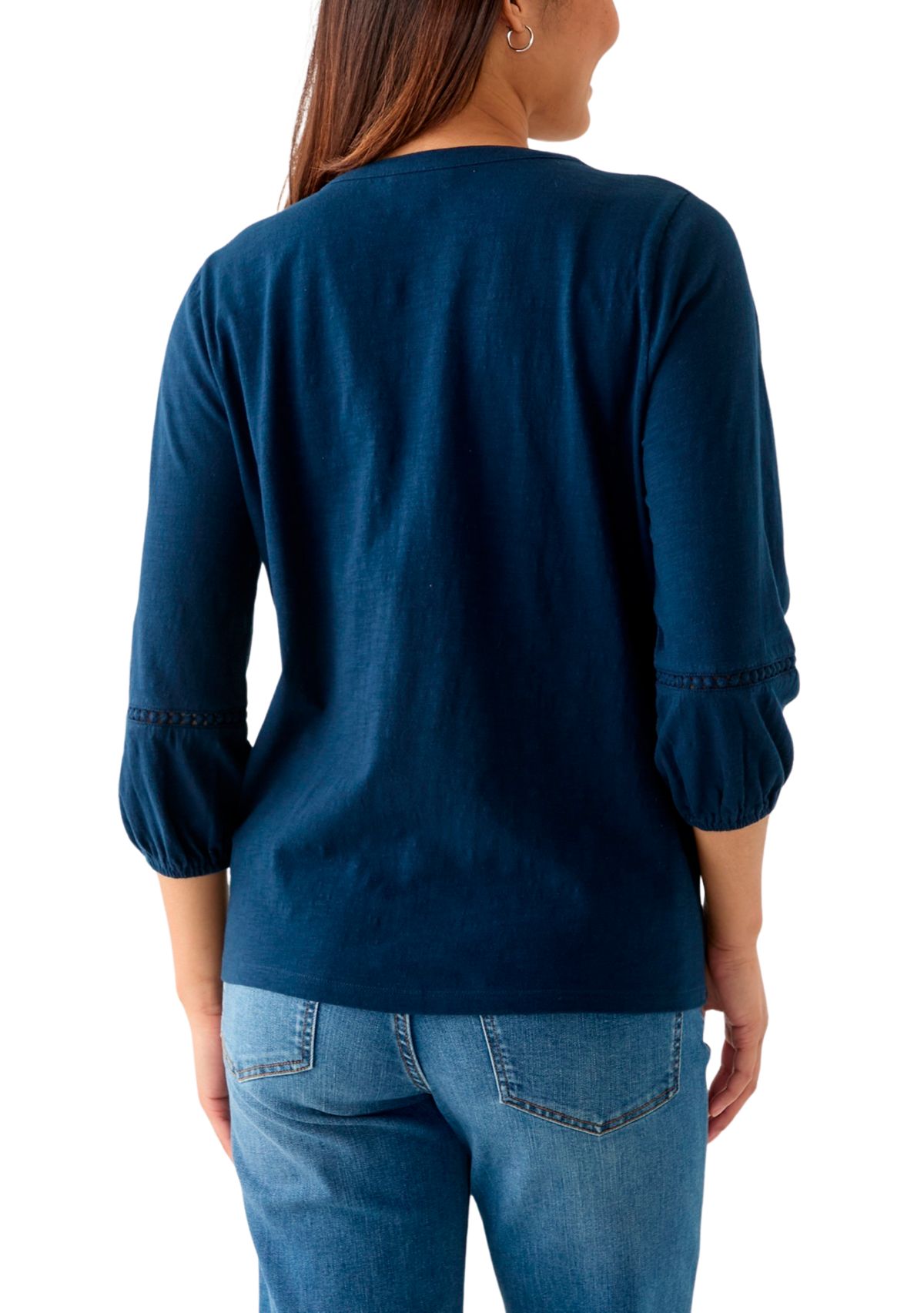 Womens Henley Top