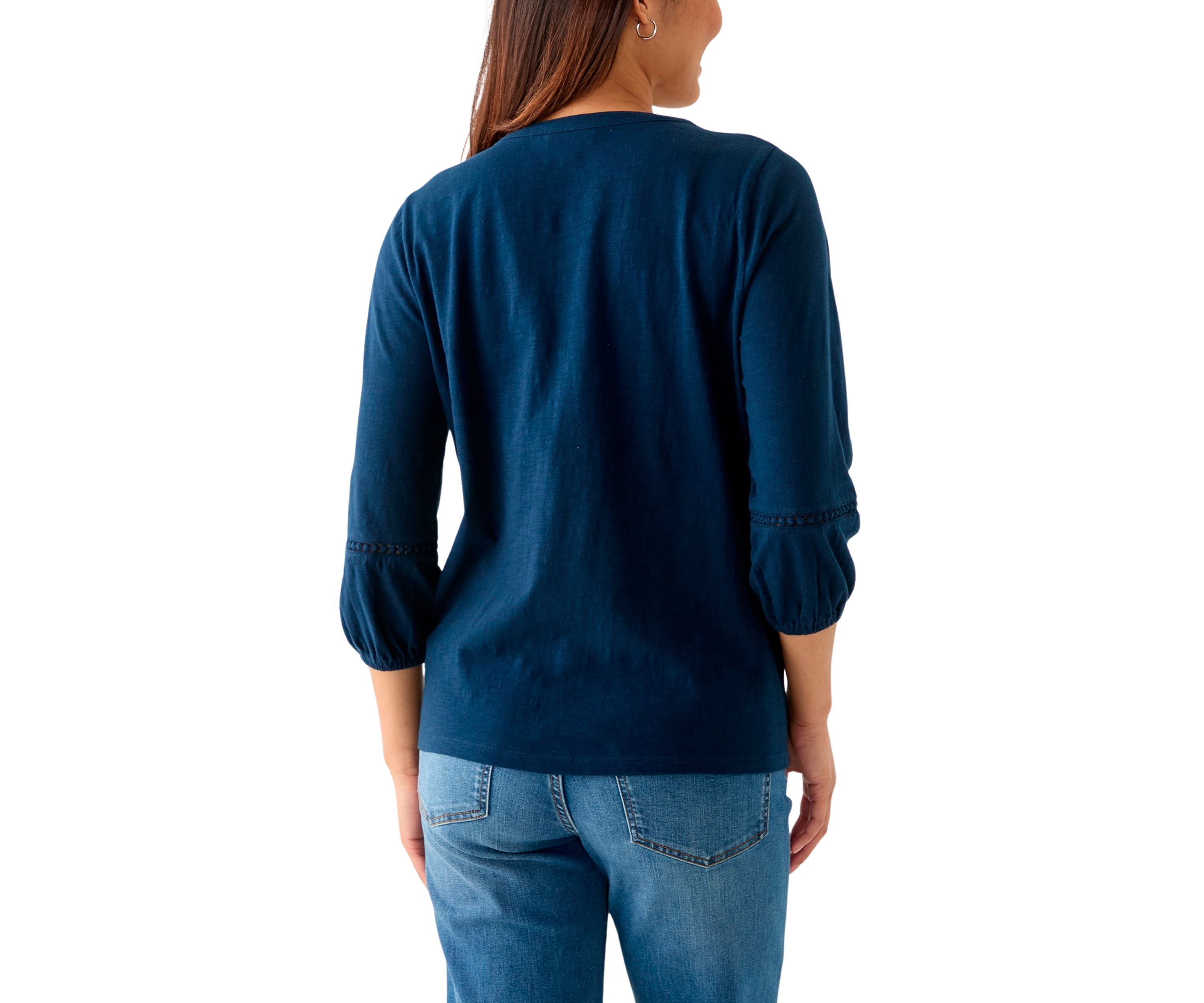 Womens Henley Top