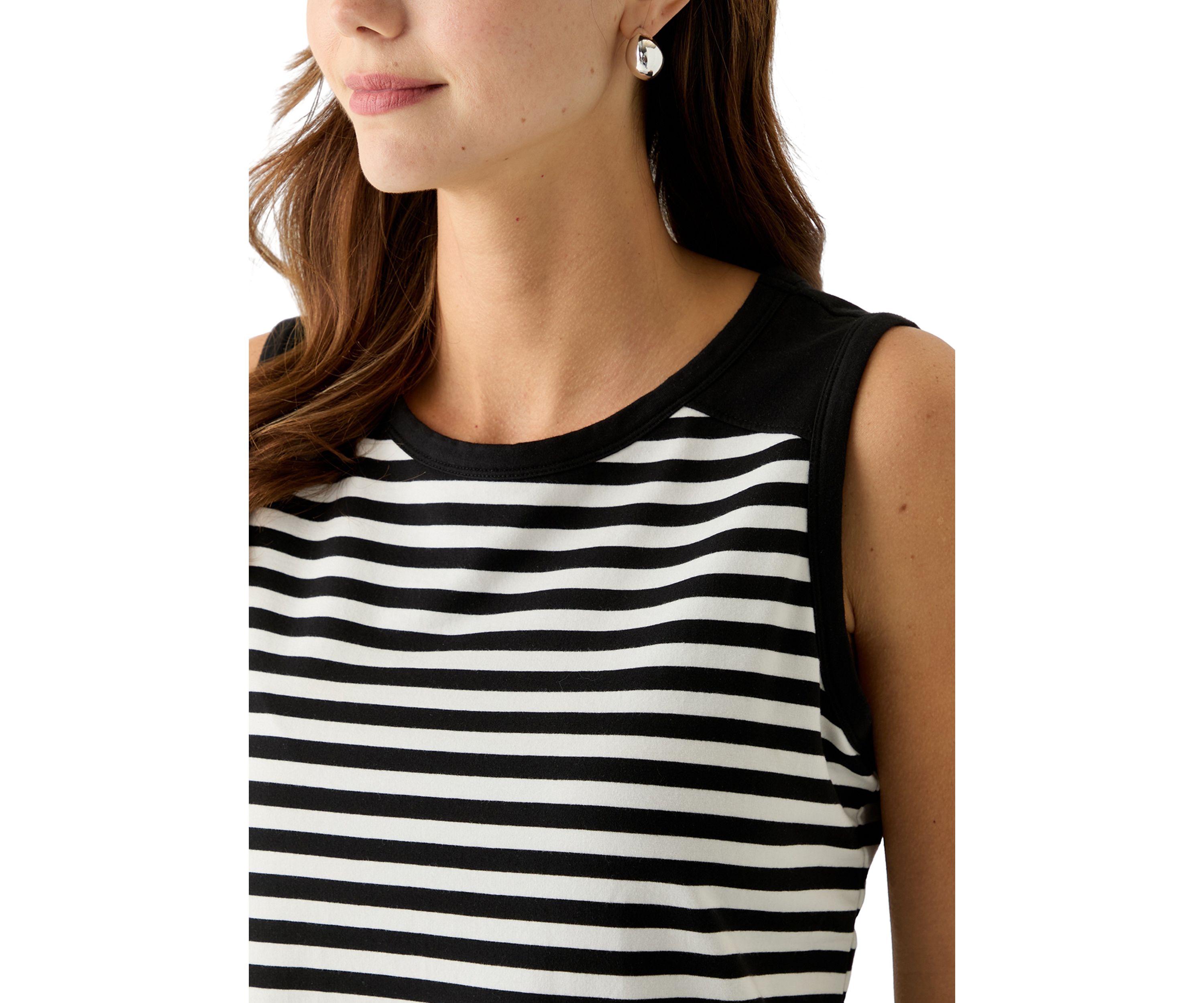 Womens Knit Sleeveless Dress
