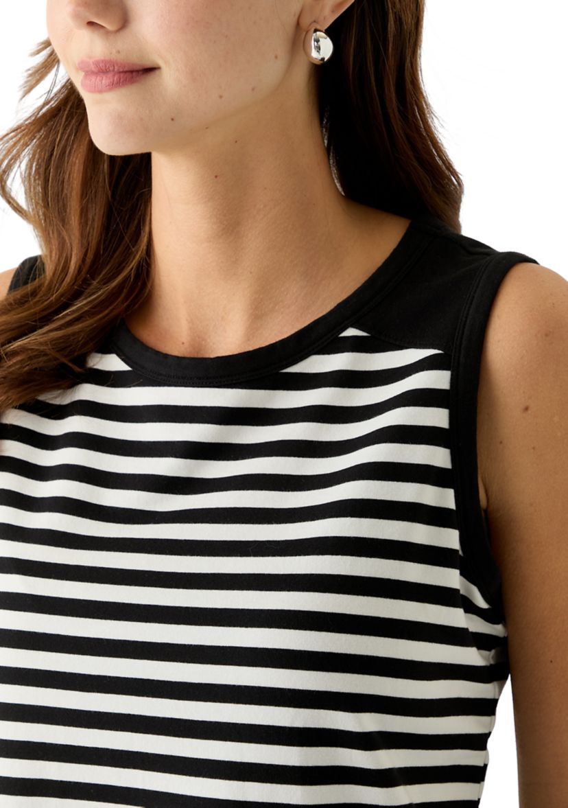 Womens Knit Sleeveless Dress
