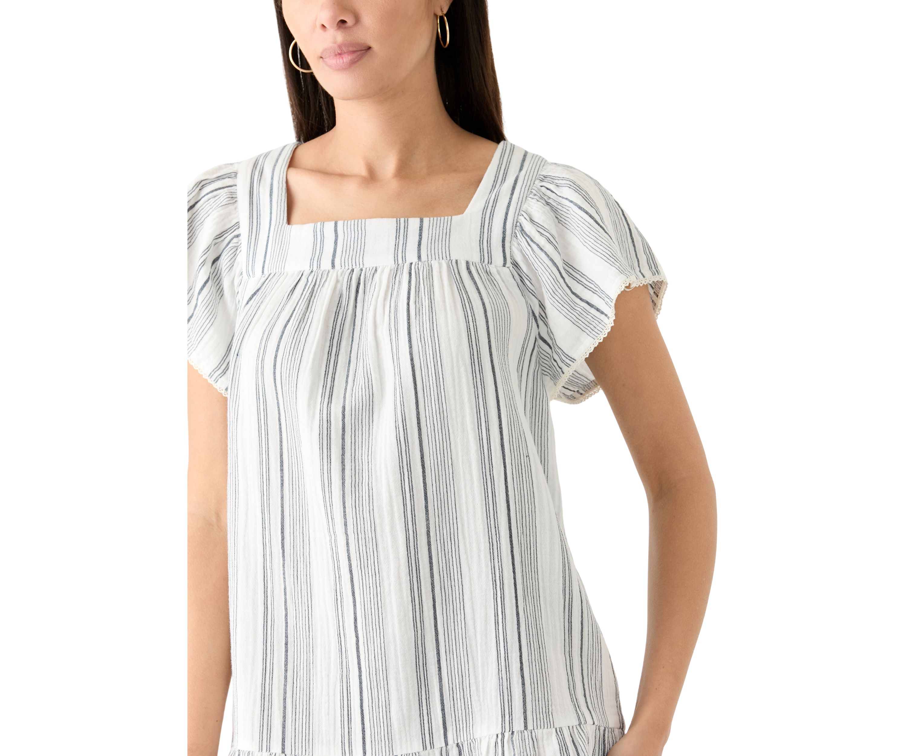 Womens Square Neck Mini Dress