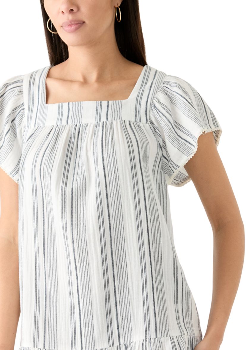 Womens Square Neck Mini Dress