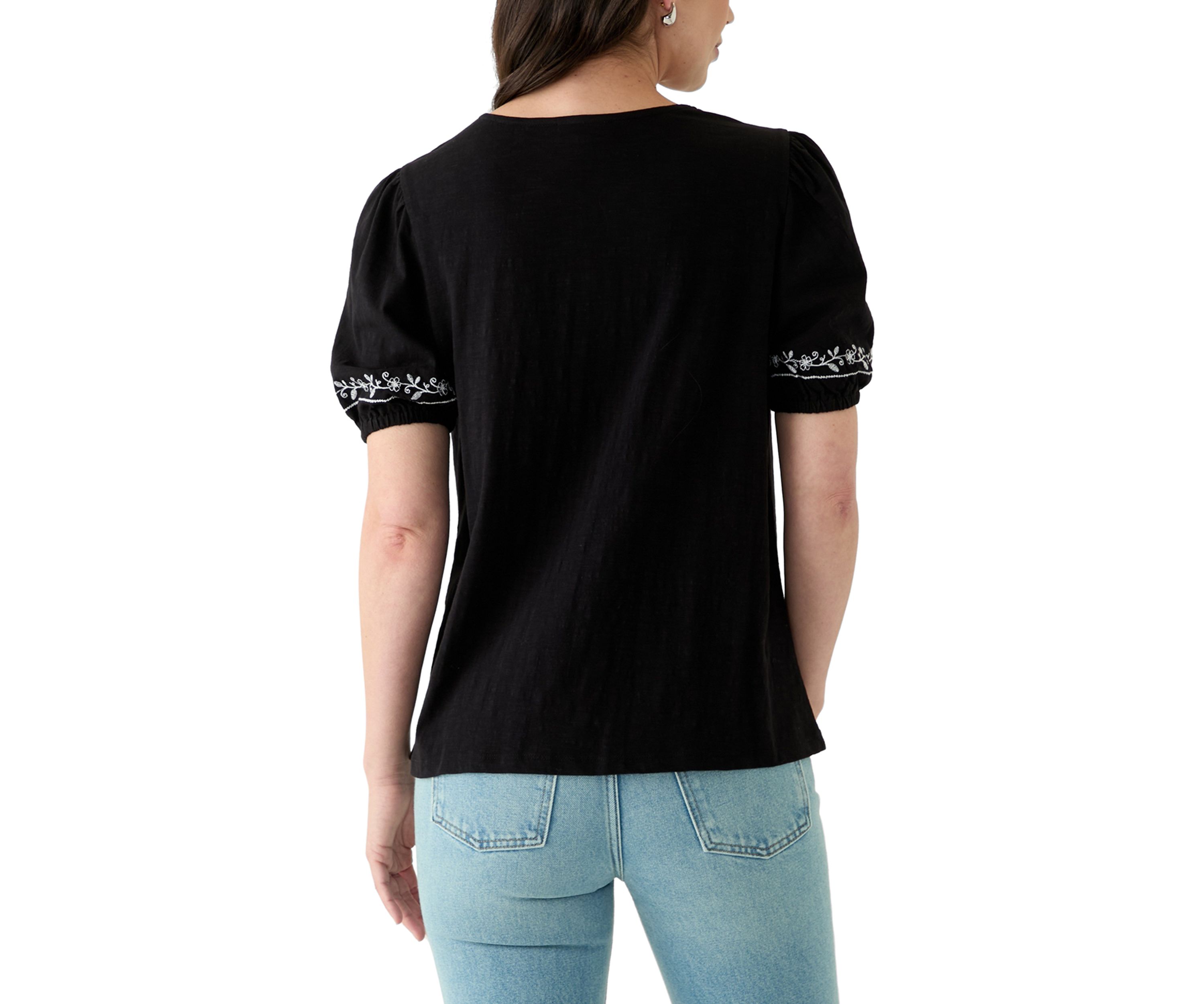 Womens Embroidered Top