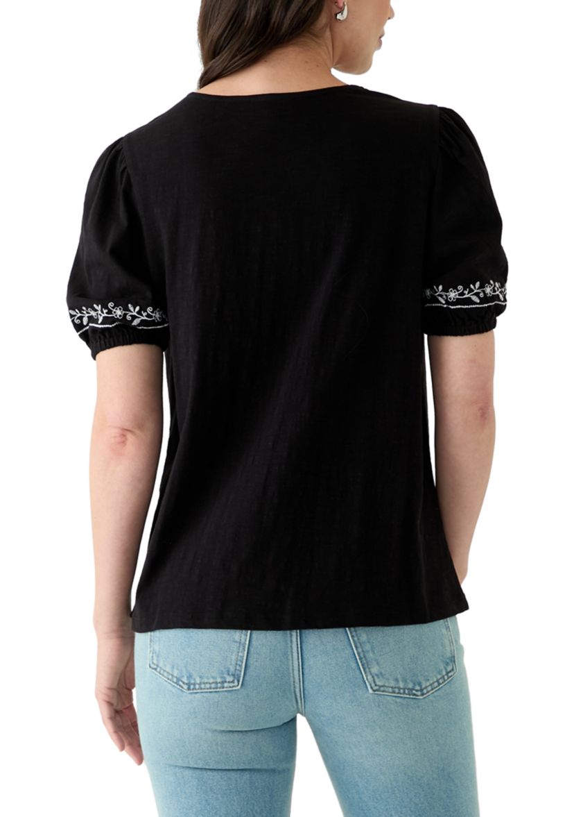 Womens Embroidered Top