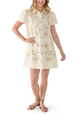 belk denim dress Wonderly Women's Embellished Denim Dress