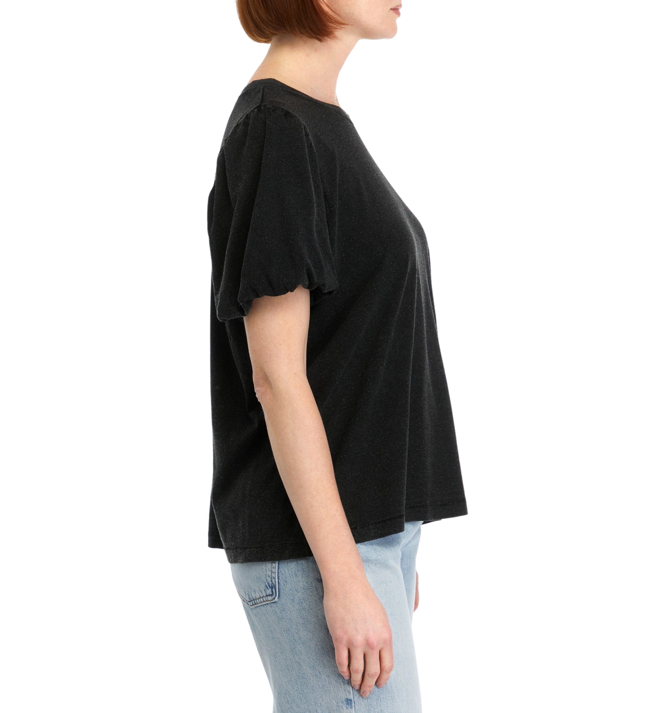 Petite Puff Sleeve T-Shirt