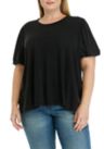 Plus Size Puff Sleeve Top