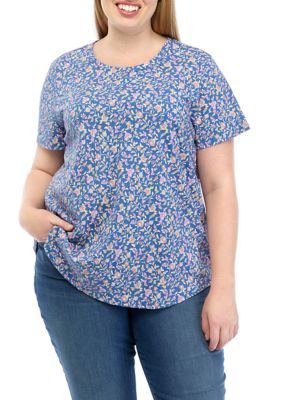 Beverly Plus Size Side-Knot Tee