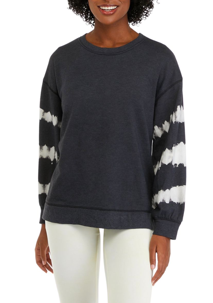 Womens Terry Round Neck Sweatshirt