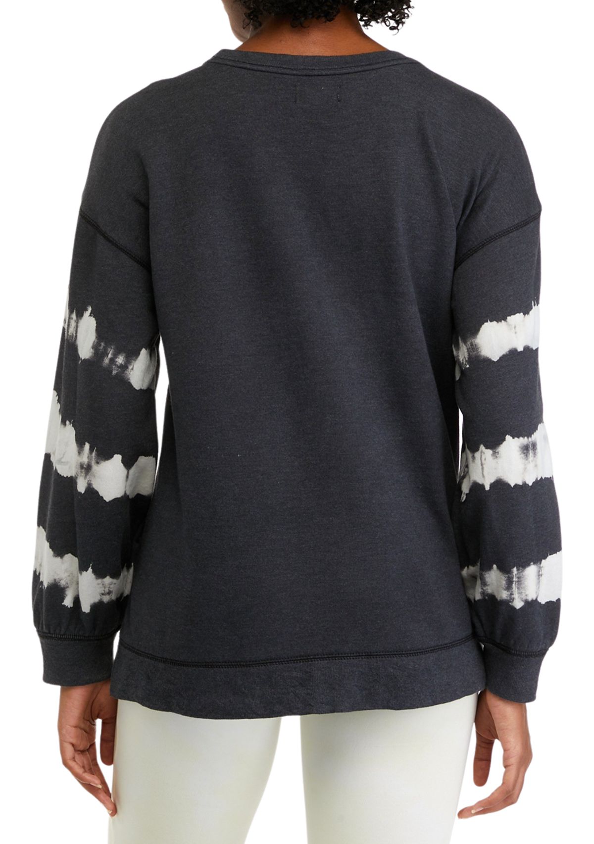 Womens Terry Round Neck Sweatshirt
