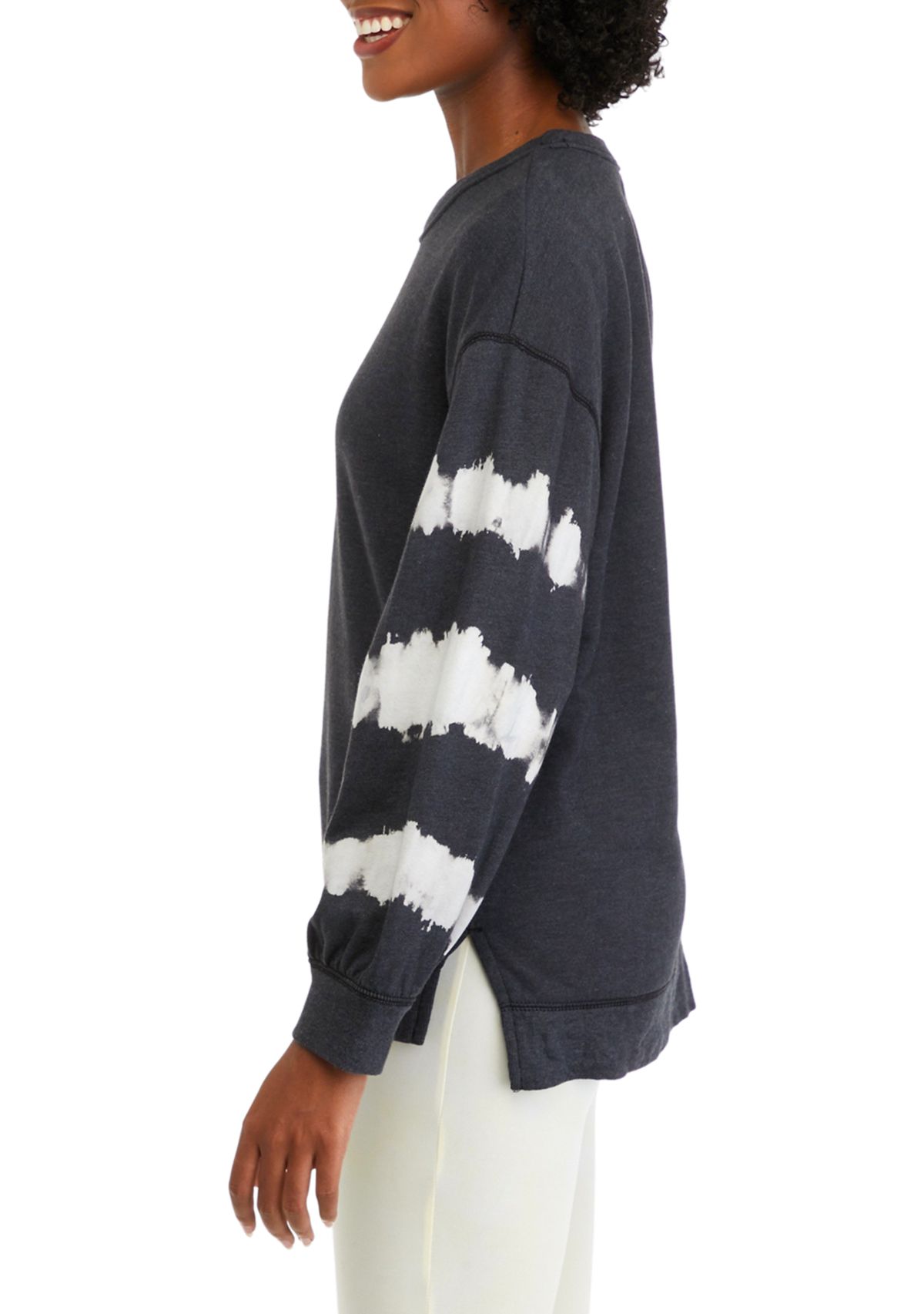 Womens Terry Round Neck Sweatshirt