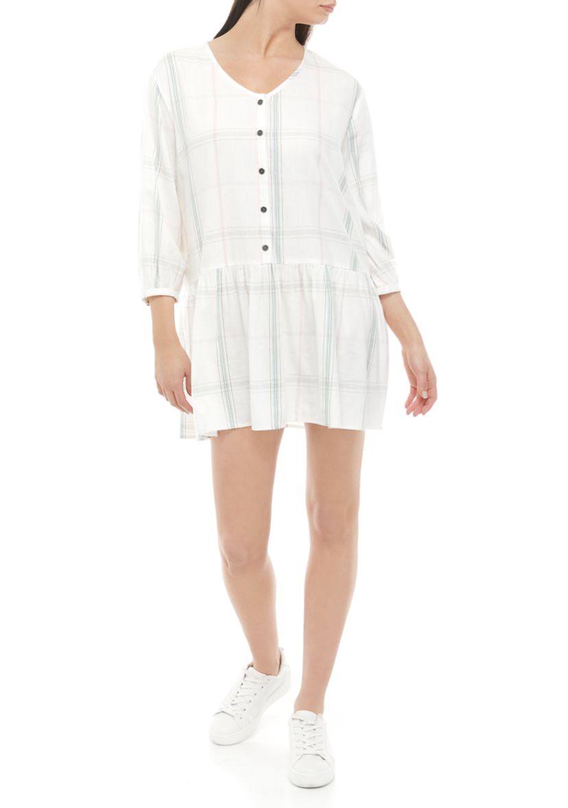 Long Sleeve Shirt Dress 