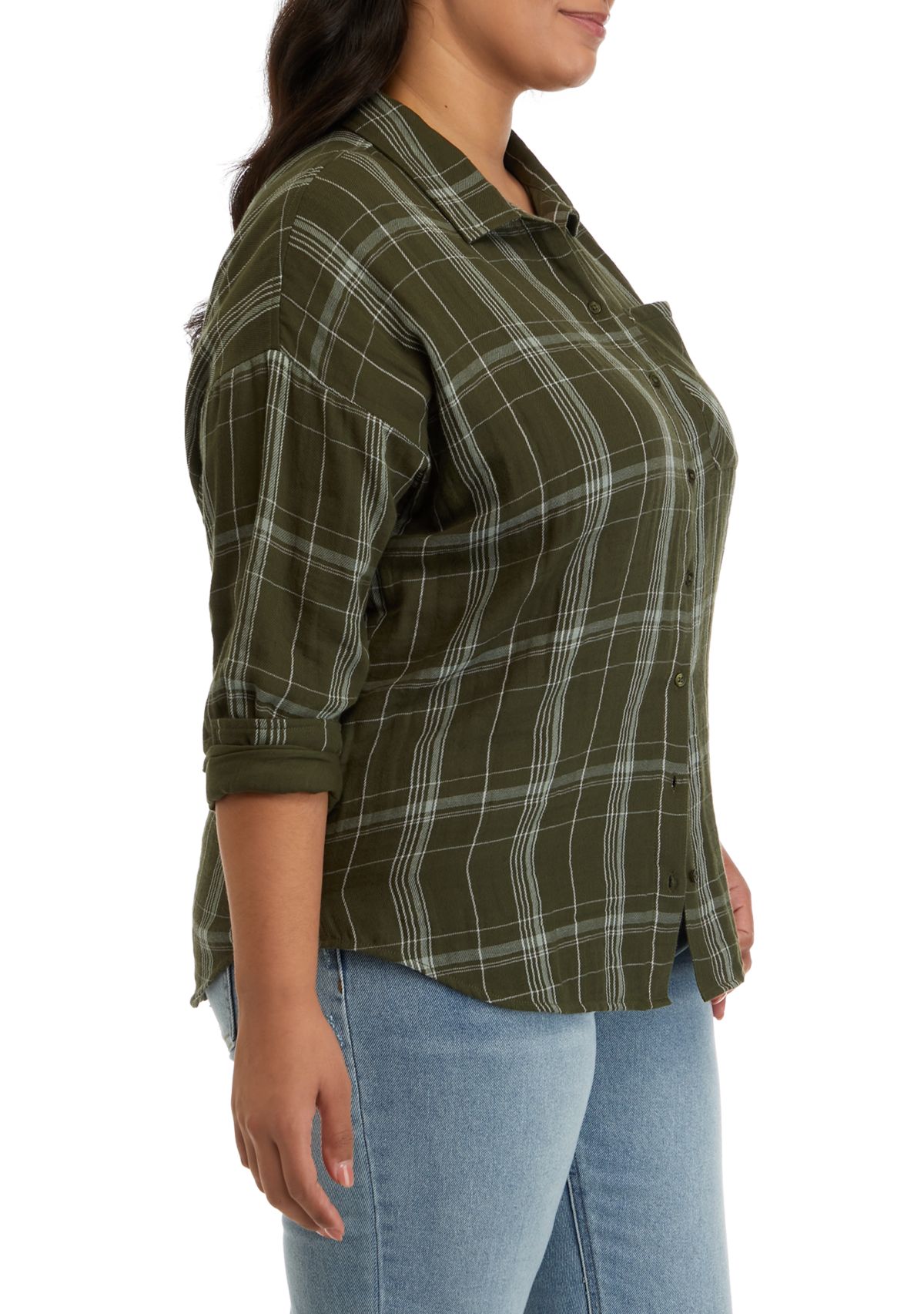 Plus Size Boyfriend Shirt