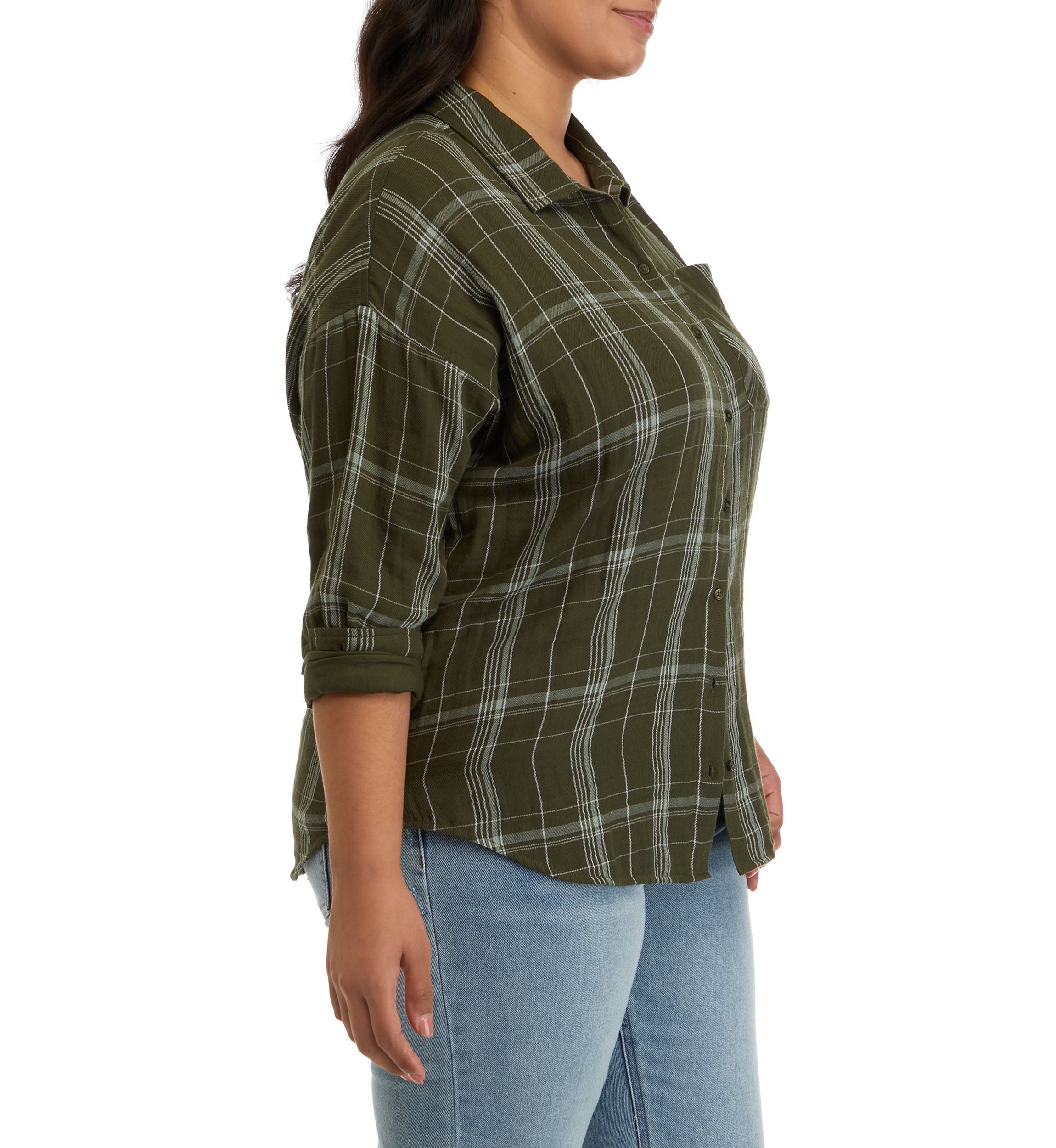 Plus Size Boyfriend Shirt