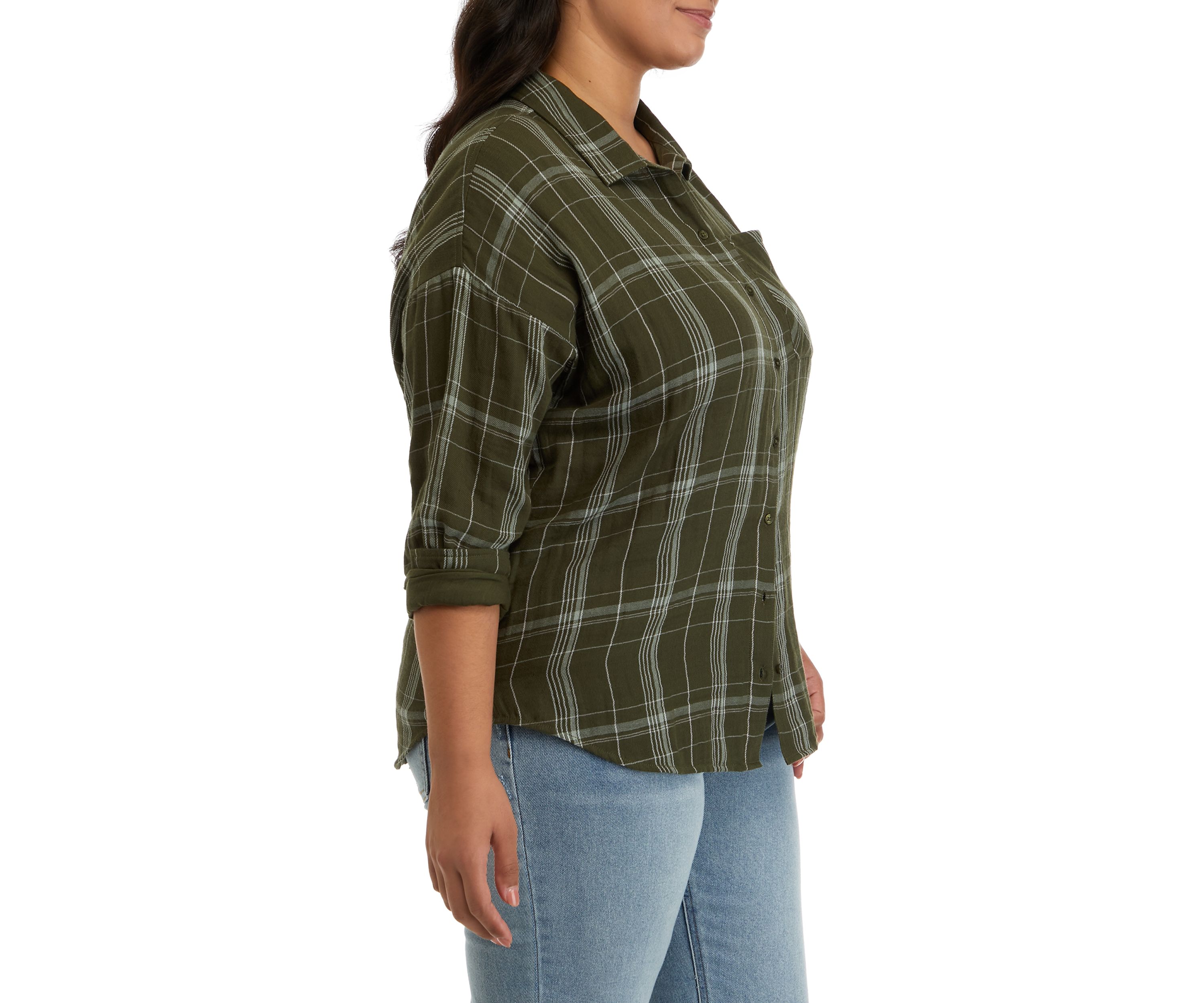 Plus Size Boyfriend Shirt