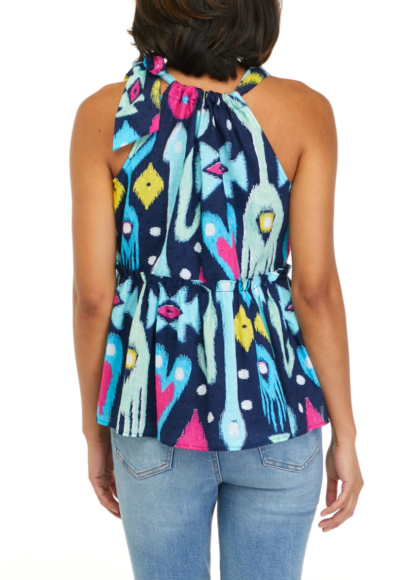 Womens Bow Halter Top
