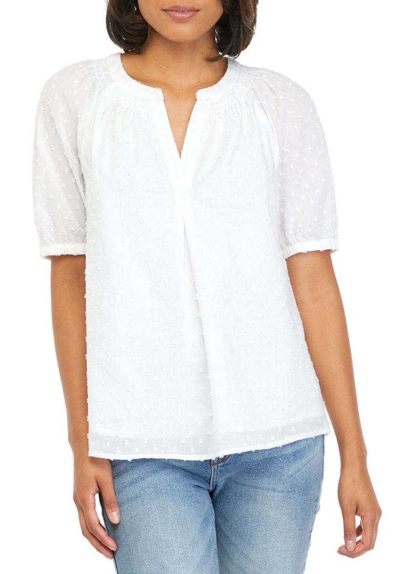Womens Peasant Top