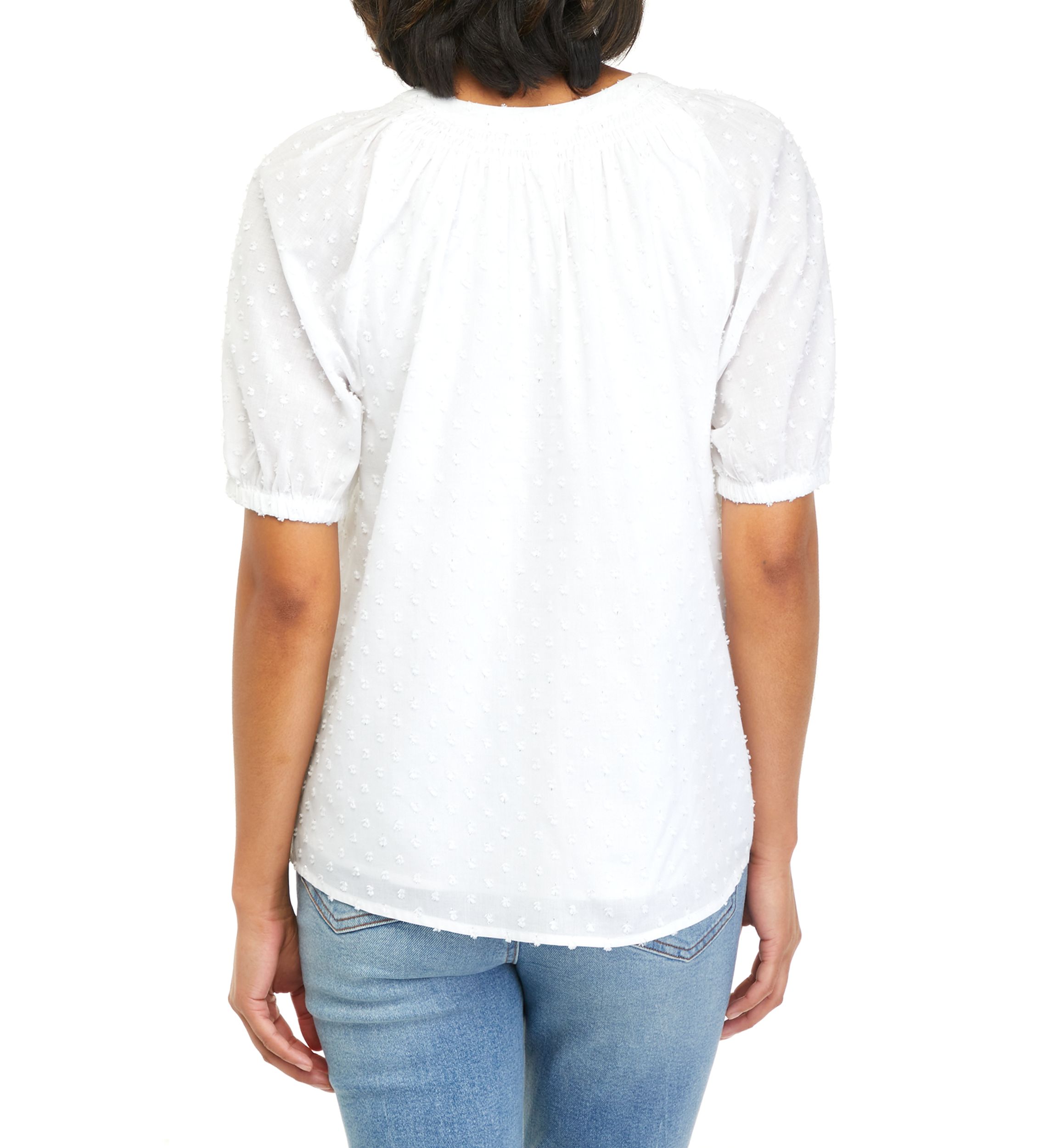 Womens Peasant Top